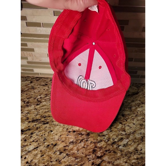 Washington Nationals Hat MLB Red Cap Baseball Cap Flex Fit one size - Picture 8 of 11